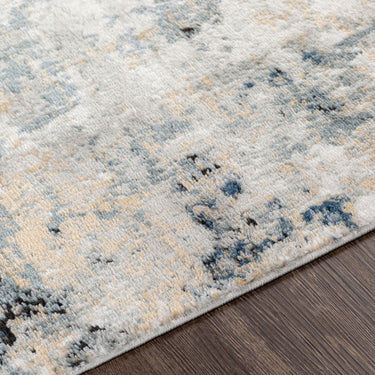 Jolie Abstract Moderne Marble Grey Rug