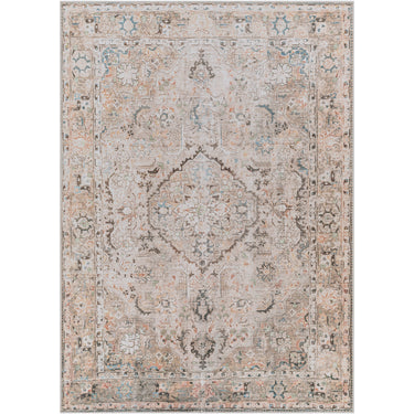 Kemer Vintage Washable Taupe Rug