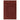 Linie Burgundy Hand-Woven Wool Ribbed Textured Rug - overhead view
