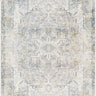 Lillian Traditional Washable Vintage Oriental Taupe, Light Grey & Off-White Rug - Large Plus 160x213 cm (5'3'' x 7')