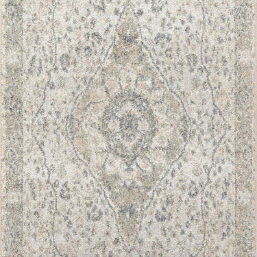 Lillian Vintage Traditional Washable Brown Rug