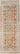 Lillian Traditional Washable Vintage Oriental Orange, Gray & Oatmeal Rug - Design LLL2324 - Runner 80x220 cm (2'7'' x 7'3'')