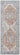 Lillian Traditional Washable Vintage Oriental Orange, Gray & Oatmeal Rug - Design LLL2329 - Runner 80x220 cm (2'7'' x 7'3'')