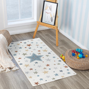 Lillian Kids Washable Multicolour Rug