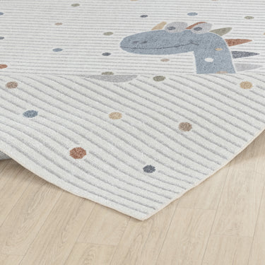 Lillian Kids Washable Beige Rug