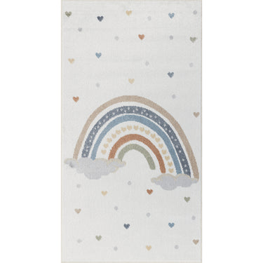 Lillian Kids Washable Multicolour Rug