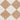 Lillian Geometric Washable Vintage Oriental Brown & Off-White Rug