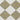 Lillian Geometric Washable Vintage Oriental Green, Off-White & Olive Rug