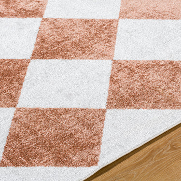 Lillian Geometric Diamond Red Rug