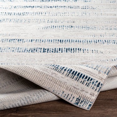 Lustro Modern Blue Rug