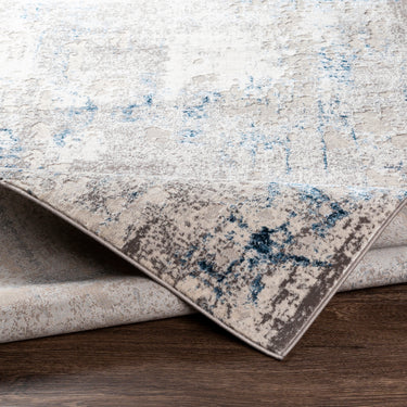 Lustro Abstract Blue Rug