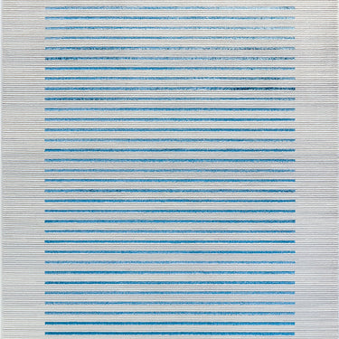 Lustro Modern Blue Rug