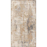 Lustro Modern Abstract Beige, Tan & Off-White Rug - Small 80x150 cm (2'7'' x 4'11'')