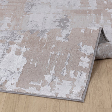 Lustro Abstract Beige Rug