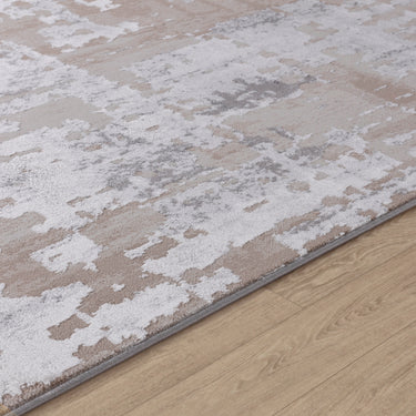 Lustro Abstract Beige Rug