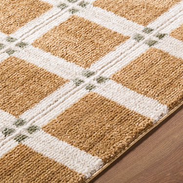 La Luna Modern Graphic Brown Rug