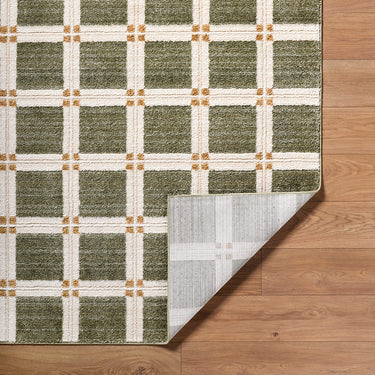 La Luna Modern Graphic Green Rug