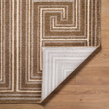 La Luna Global Graphic Brown Rug