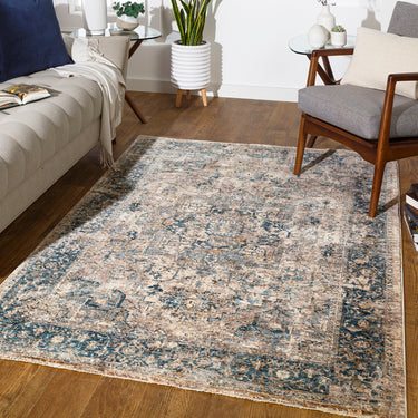 Mirabel Vintage Traditional Beige Rug