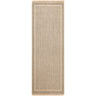 Mirage Cottage Fringe Jute Look Runner Outdoor Beige, Tan & Black Rug - Design MGE2300 - Runner 78x213 cm (2'7'' x 7')