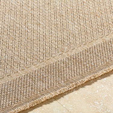 Mirage Cottage Fringe Jute Look Runner Beige
