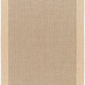 Mirage Cottage Fringe Jute Look Runner Outdoor Beige, Tan & Black Rug - Design MGE2302 - Small Plus 117x166 cm (3'10'' x 5'5'')