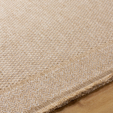 Mirage Cottage Fringe Jute Look Beige Rug