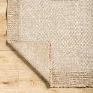 Mirage Cottage Fringe Jute Look Runner Beige