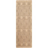 Mirage Cottage Fringe Jute Look Runner Outdoor Brown & Tan Rug - Runner 80x220 cm (2'7'' x 7'3'')