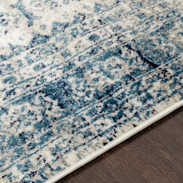 Monte Carlo Vintage Traditional Boho Runner Blue