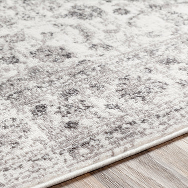 Monte Carlo Vintage Traditional Boho Grey Rug