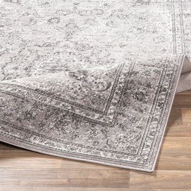 Monte Carlo Vintage Traditional Boho Black Rug