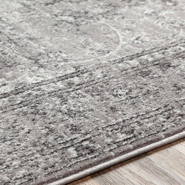 Monte Carlo Vintage Traditional Boho Black Rug