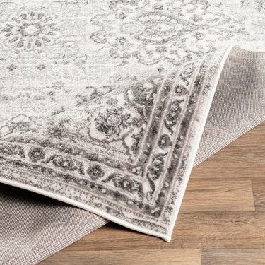 Monte Carlo Vintage Traditional Boho Grey Rug