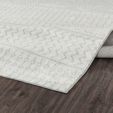 Monaco Geometric   Runner Grey