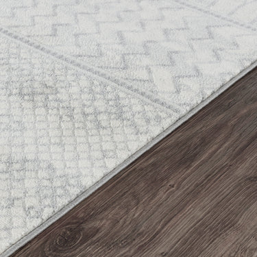 Monaco Geometric   Runner Grey