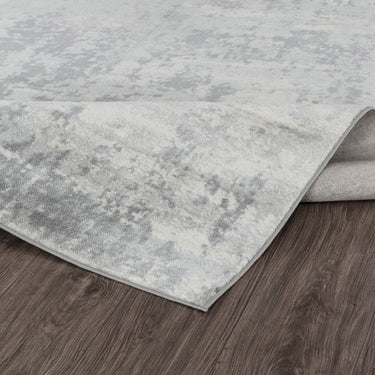 Monaco Abstract Modern Marble Grey Rug