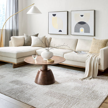 Masterpiece Modern Graphic Grey Rug