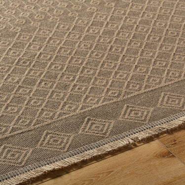 Mystery Modern Jute Brown Rug