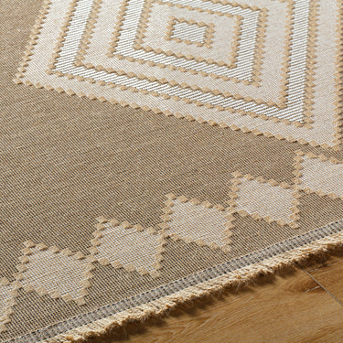 Mystery Modern Jute Brown Rug