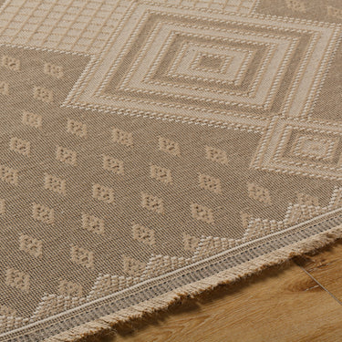 Mystery Modern Jute Brown Rug