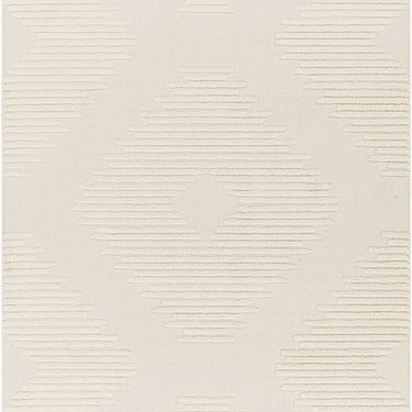 Nora Global High Pile Fringe Neutral Rug