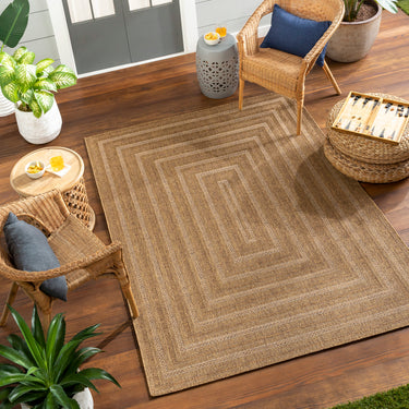 Pismo Beach Modern Brown Rug