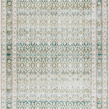 Rainier Our Pnw Home Vintage Traditional Green Rug