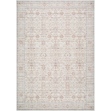 Spokane Our Pnw Home Vintage Traditional Rust Rug