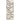 Pisa Modern Skandi Neutral, Off-White & Black Rug - Design PSS2354 - Runner 80x220 cm (2'7'' x 7'3'')