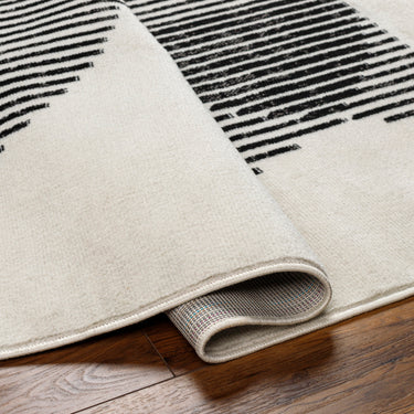 Pisa Modern Black Rug