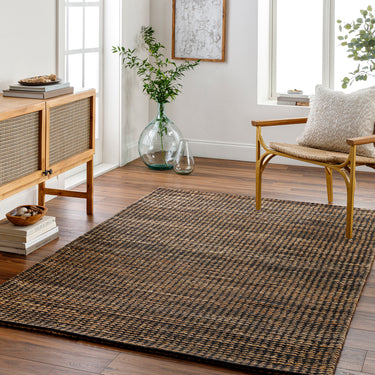 Priya Modern Jute Wool Brown Rug