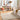 Rodos Modern Soft Plush Pile Shaggy Orange, Mustard & White Rug
