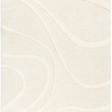 Rodos Modern Soft Plush Pile Neutral Rug